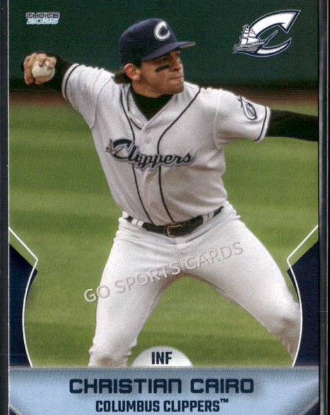 2025 Columbus Clippers Christian Cairo