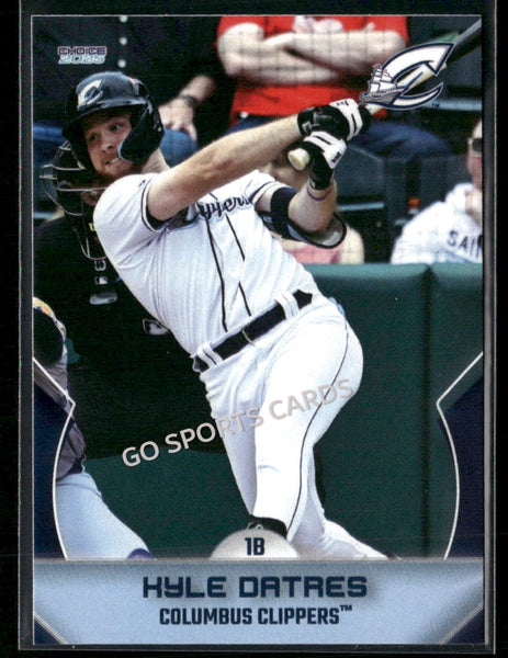 2025 Columbus Clippers Kyle Datres