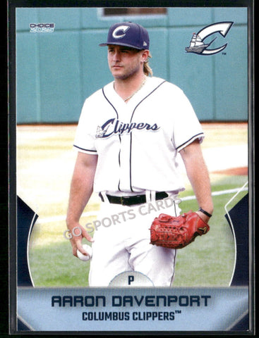 2025 Columbus Clippers Aaron Davenport