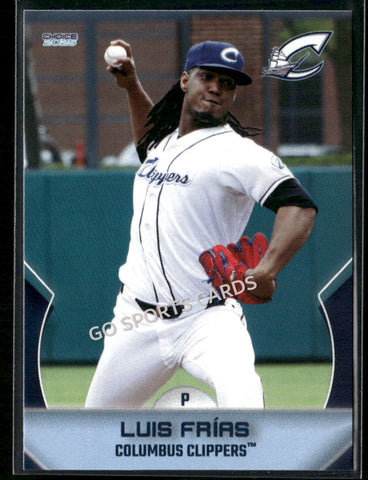 2025 Columbus Clippers Luis Frias