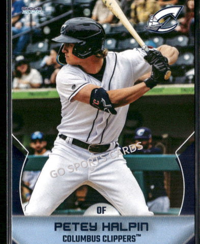 2025 Columbus Clippers Petey Halpin