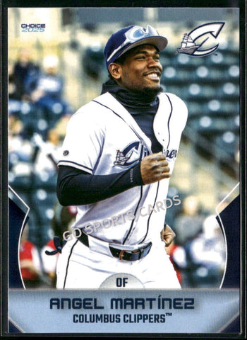 2025 Columbus Clippers Angel Martinez