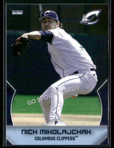 2025 Columbus Clippers Nick Mikolajchak