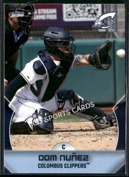 2025 Columbus Clippers Dom Nunez