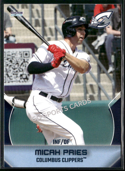 2025 Columbus Clippers Micah Pries