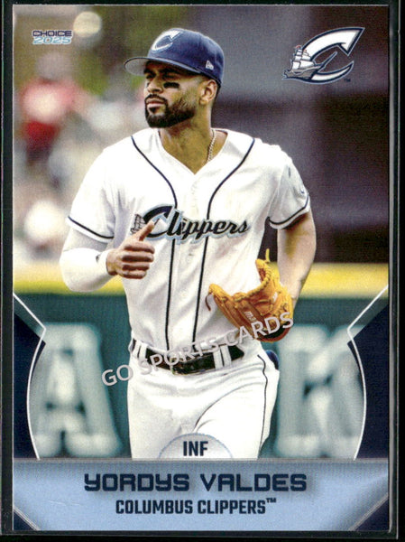 2025 Columbus Clippers Yordys Valdes