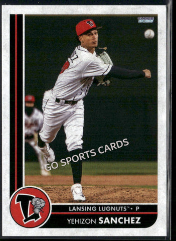 2025 Lansing Lugnuts Yehizon Sanchez