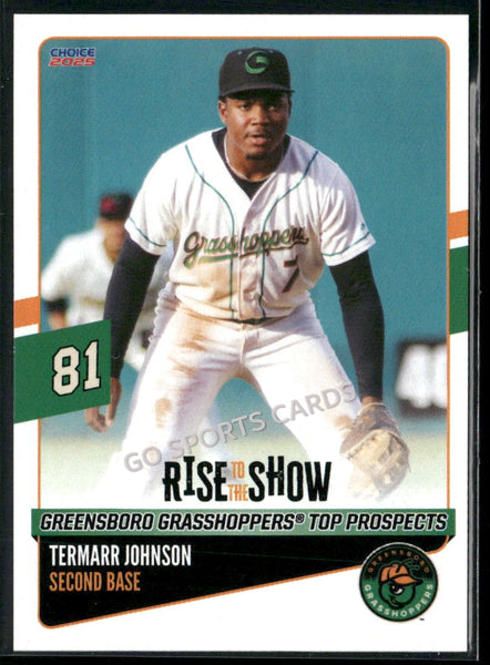 2025 Greensboro Grasshoppers Rise to the Show Termarr Johnson
