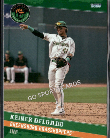 2025 Greensboro Grasshoppers Keiner Delgado