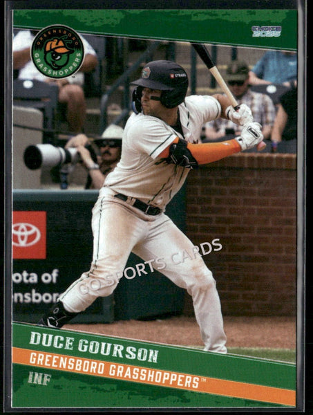 2025 Greensboro Grasshoppers Duce Gourson