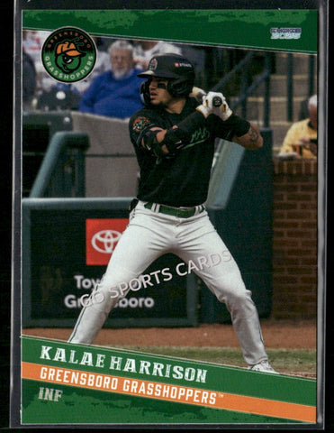 2025 Greensboro Grasshoppers Kalae Harrison