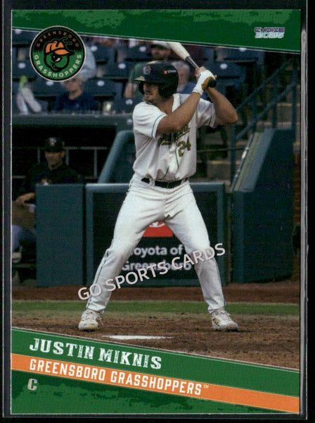 2025 Greensboro Grasshoppers Justin Miknis