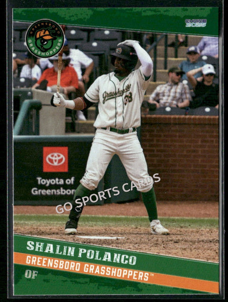 2025 Greensboro Grasshoppers Shalin Polanco