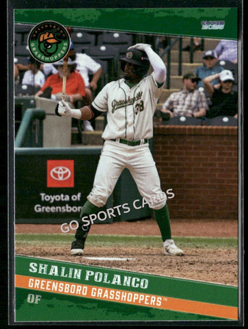 2025 Greensboro Grasshoppers Shalin Polanco