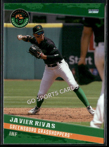 2025 Greensboro Grasshoppers Javier Rivas