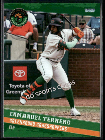 2025 Greensboro Grasshoppers Enmanuel Terrero