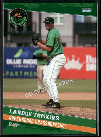 2025 Greensboro Grasshoppers Landon Tomkins