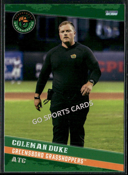 2025 Greensboro Grasshoppers Coleman Duke