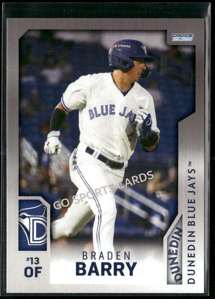 2025 Dunedin Blue Jays Braden Barry