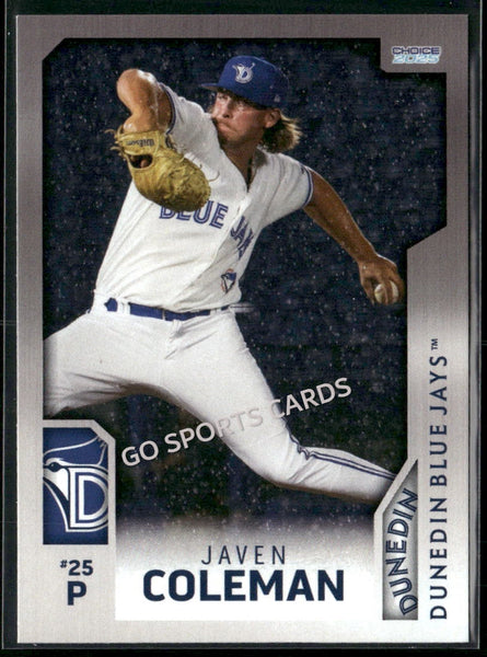 2025 Dunedin Blue Jays Javen Coleman