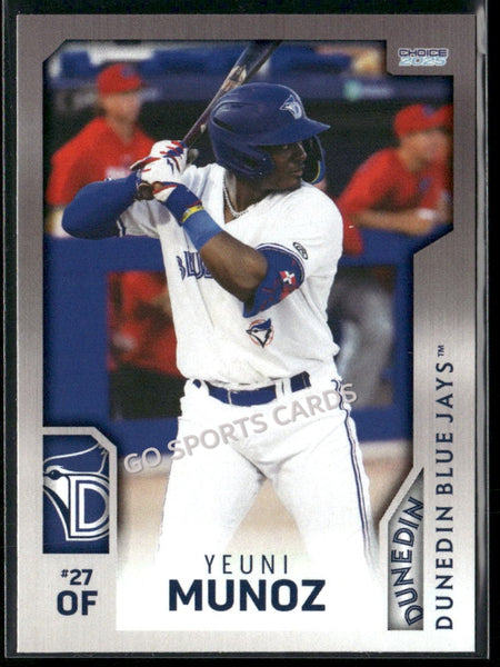 2025 Dunedin Blue Jays Yeuni Munoz