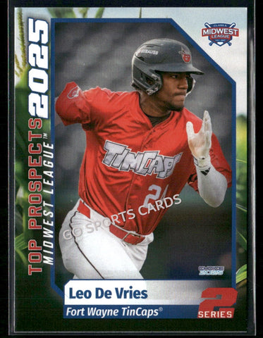2025 Midwest League Top Prospects MWL 2nd Leo De Vries