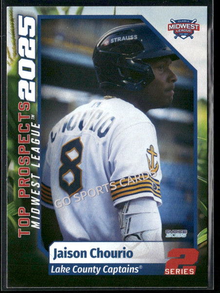 2025 Midwest League Top Prospects MWL 2nd Jaison Chourio