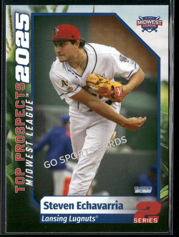 2025 Midwest League Top Prospects MWL 2nd Steven Echavarria