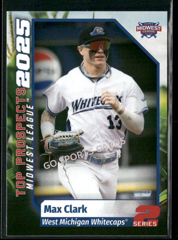 2025 Midwest League Top Prospects MWL 2nd Max Clark