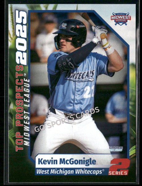 2025 Midwest League Top Prospects MWL 2nd Kevin McGonigle