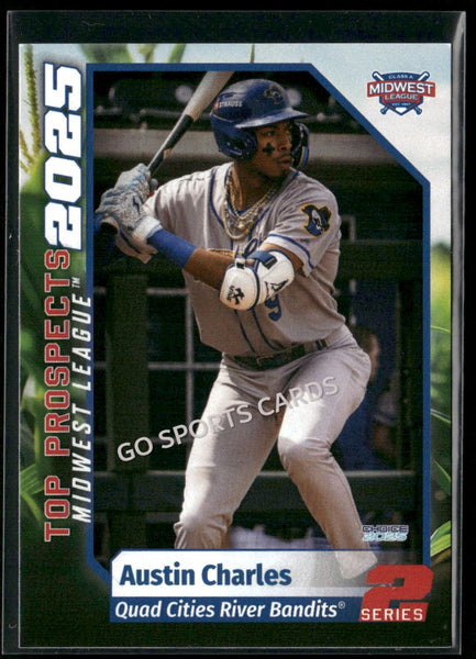 2025 Midwest League Top Prospects MWL 2nd Austin Charles