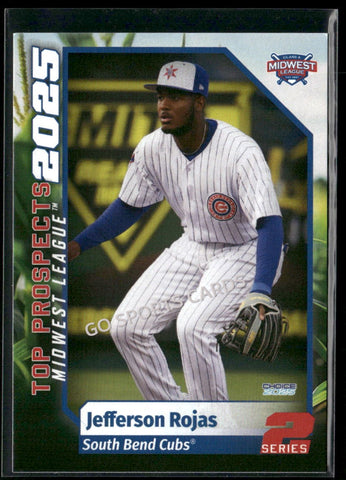 2025 Midwest League Top Prospects MWL 2nd Jefferson Rojas