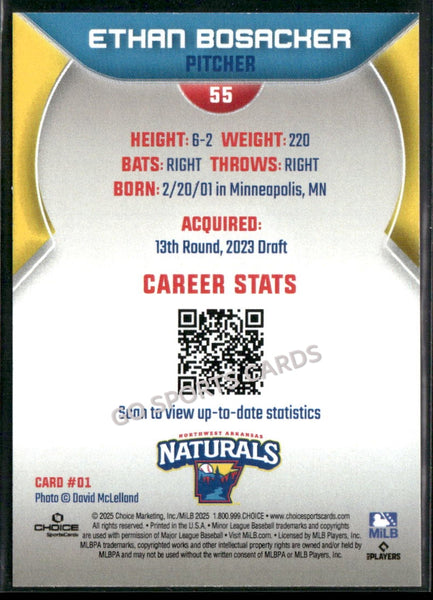 2025 Northwest Arkansas Naturals Ethan Bosacker