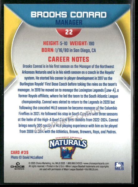 2025 Northwest Arkansas Naturals Brooks Conrad
