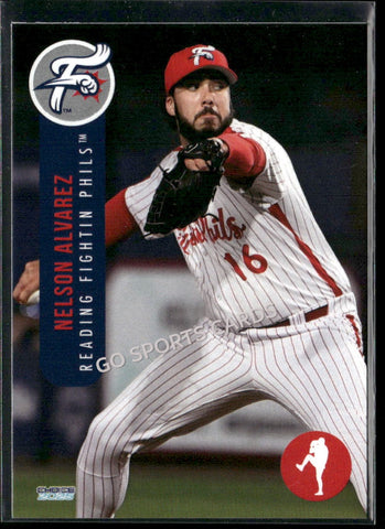 2025 Reading Fightin Phils 2nd Nelson Alvarez