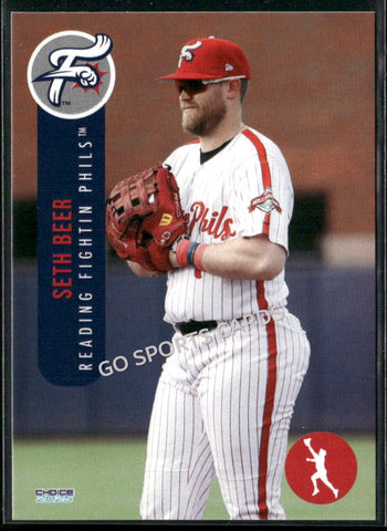 2025 Reading Fightin Phils 2nd Seth Beer