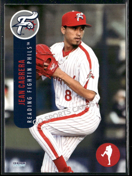 2025 Reading Fightin Phils 2nd Jean Cabrera
