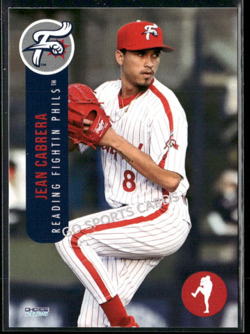2025 Reading Fightin Phils 2nd Jean Cabrera