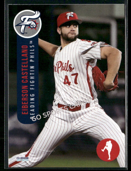 2025 Reading Fightin Phils 2nd Eiberson Castellano
