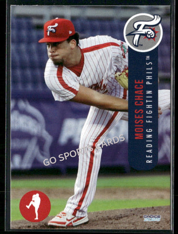 2025 Reading Fightin Phils 2nd Moises Chace