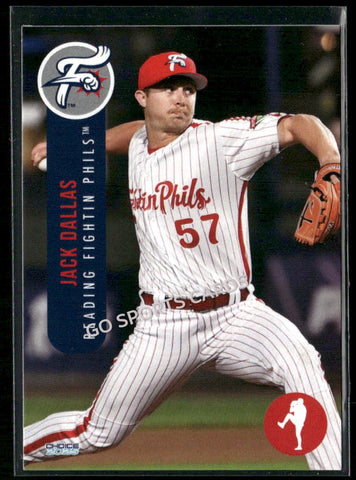 2025 Reading Fightin Phils 2nd Jack Dallas