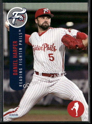 2025 Reading Fightin Phils 2nd Daniel Harper