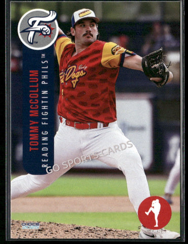 2025 Reading Fightin Phils 2nd Tommy McCollum