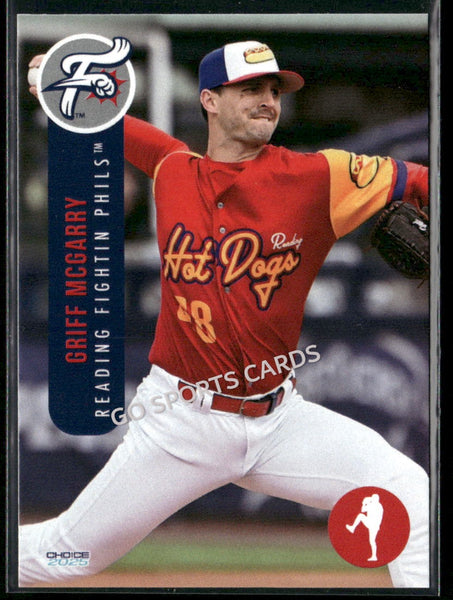 2025 Reading Fightin Phils 2nd Griff McGarry
