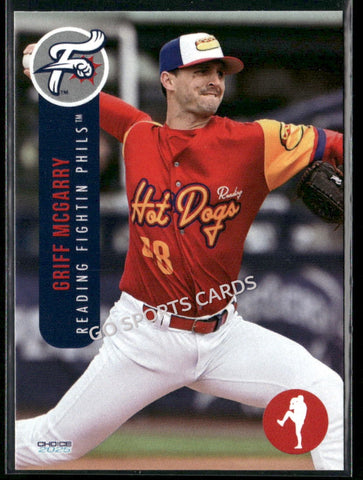 2025 Reading Fightin Phils 2nd Griff McGarry