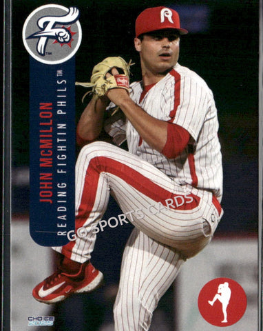 2025 Reading Fightin Phils 2nd John McMillon