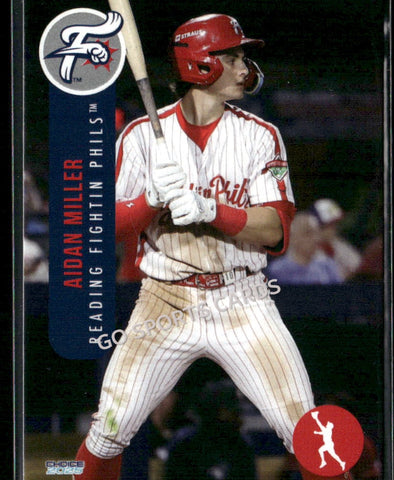 2025 Reading Fightin Phils 2nd Aidan Miller