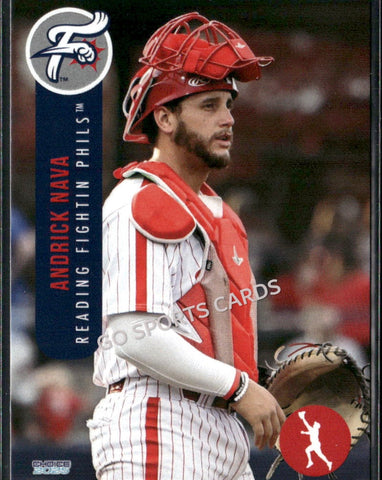 2025 Reading Fightin Phils 2nd Andrick Nava