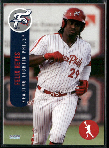 2025 Reading Fightin Phils 2nd Felix Reyes