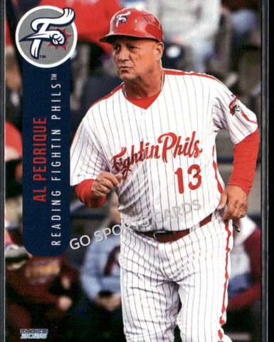 2025 Reading Fightin Phils 2nd Al Pedrique